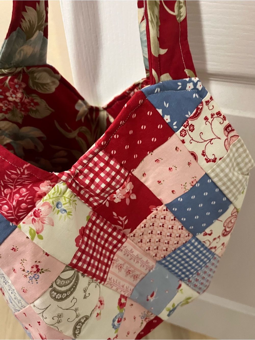 Colorful Small Mondo Tote Bag. New. Cotton. - Picture 3 of 4